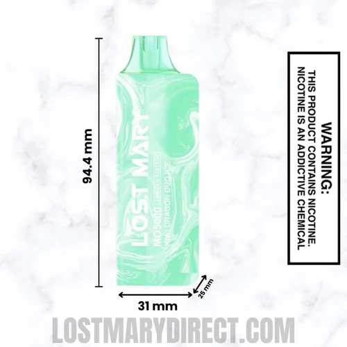 Kiwi Dragon Duo Ice Lost Mary MO5000 Frozen edition Vape Dimension