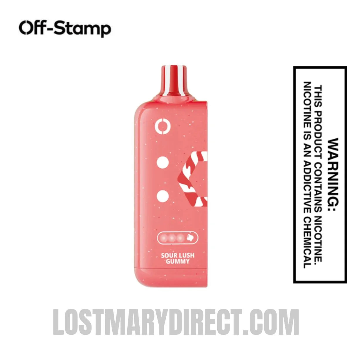 【エイトくん　】THE ONE HAND CHABU-DAlグリップセット Sour Lush Gummy Off Stamp Sweet X Cube Vape Pod