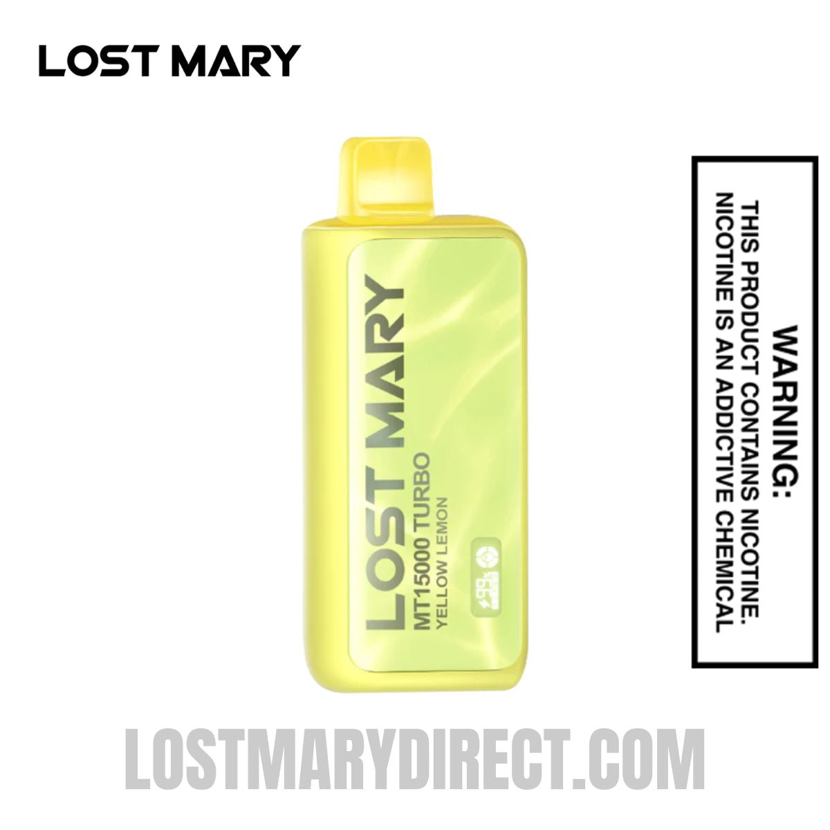 Mary　yellow Yellow Lemon Lost Mary MT15000 Turbo Vape