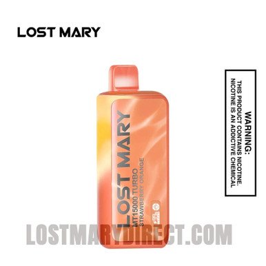 Strawberry Orange Lost Mary MT15000 TURBO Vape