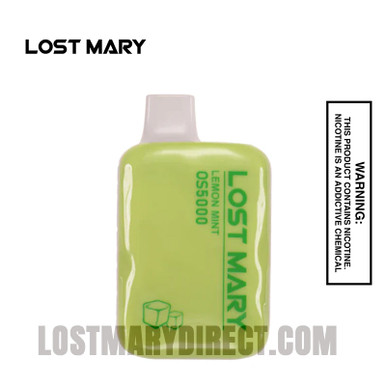 Lemon Mint Lost Mary OS5000 Disposable Vape