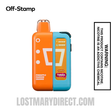 Pineapple Passion Orange Off Stamp X Cube 25K Vape Kit