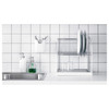 IKEA BESTÅENDE Dish drainer, silver-colour, white, 32x29x36 cm