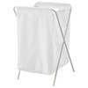 IKEA JÄLL Laundry bag with stand, white, 70 l