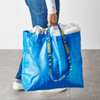 IKEA FRAKTA Carrier bag, medium, blue, 36 l