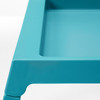 IKEA KLIPSK Bed tray, turquoise