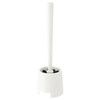 IKEA BOLMEN Toilet brush/holder, white