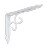 13*20 L bracket white 126x200mm