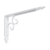 16*25 L bracket white 164x250mm