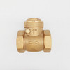 Showy 1" brass swing check valve #5243