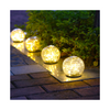 Solar Lawn Light Crack Ball (B)