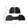 Universal floor mats (3pcs)