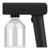 Electrical UV light disinfect spray gun black + Nanometer air purification solution 100ml