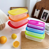 7pcs rainbow food container set