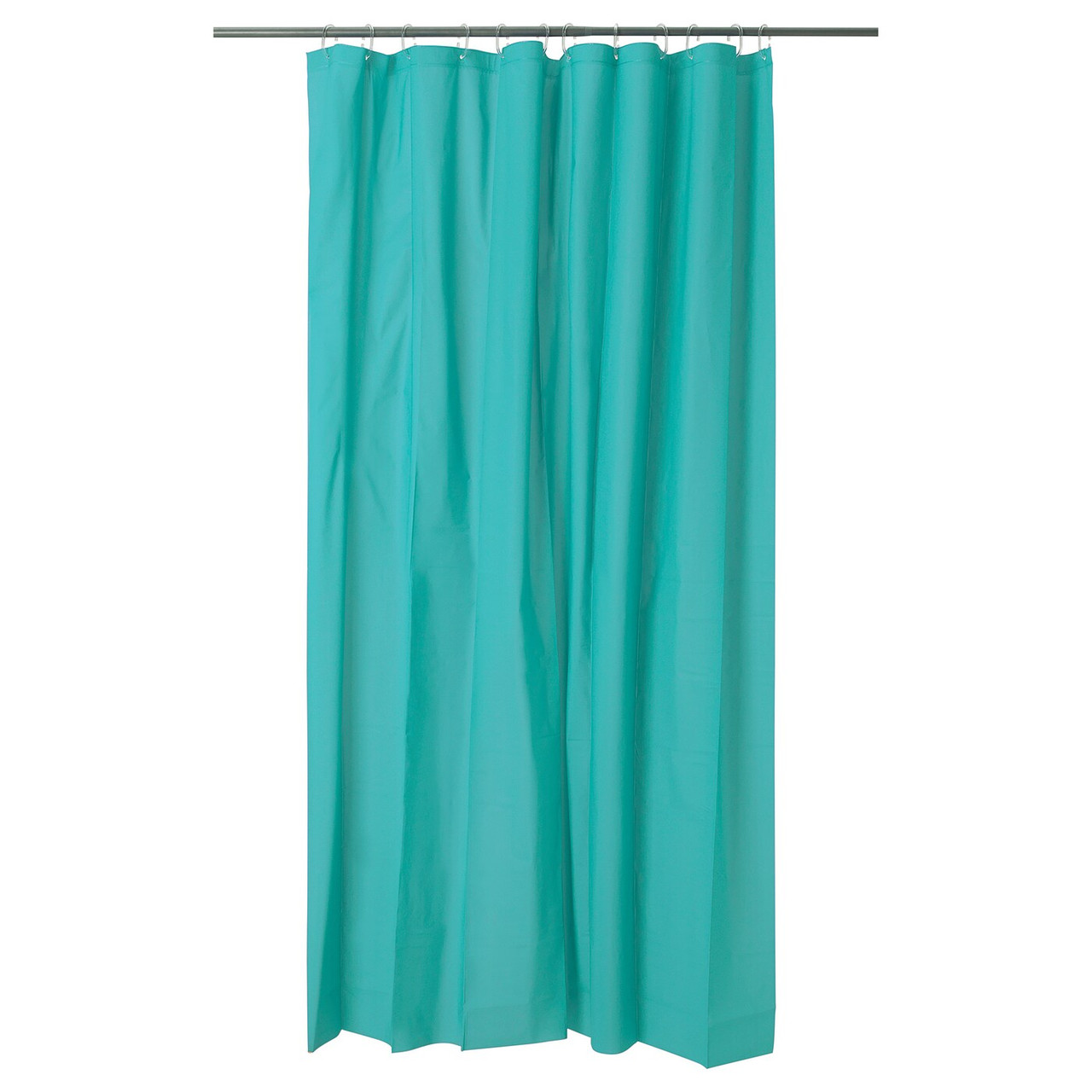 IKEA OLEBY Shower curtain, turquoise, 180x200 cm Goldunited Sdn Bhd