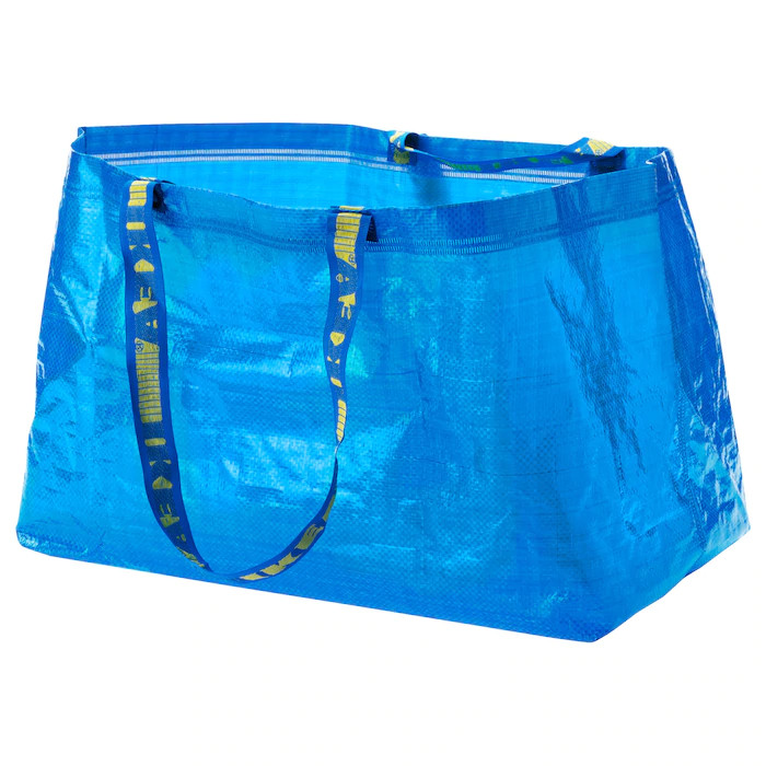 IKEA FRAKTA Carrier bag, large, blue, 71 l Goldunited Sdn Bhd