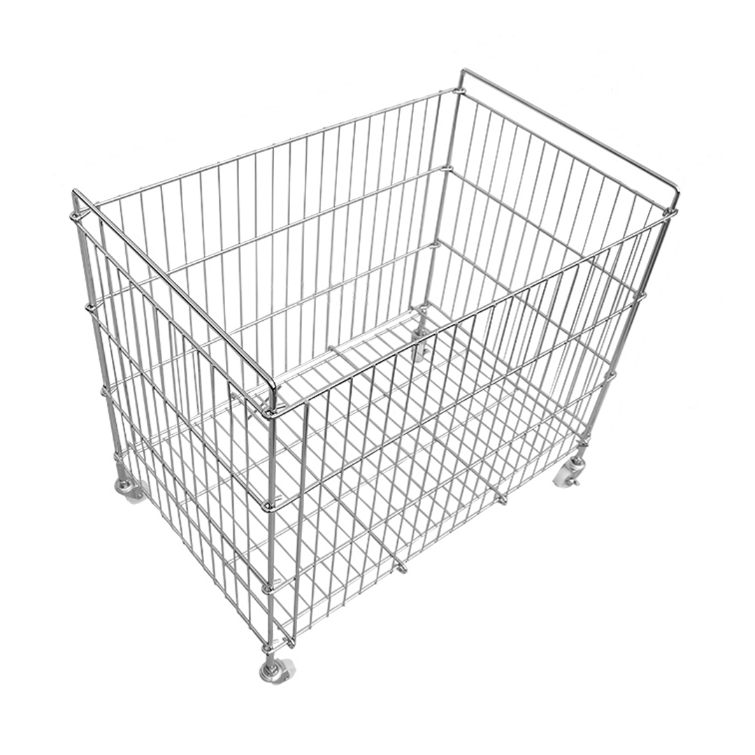 Wire dump bin with wheels 80x50x70cm Goldunited Sdn Bhd