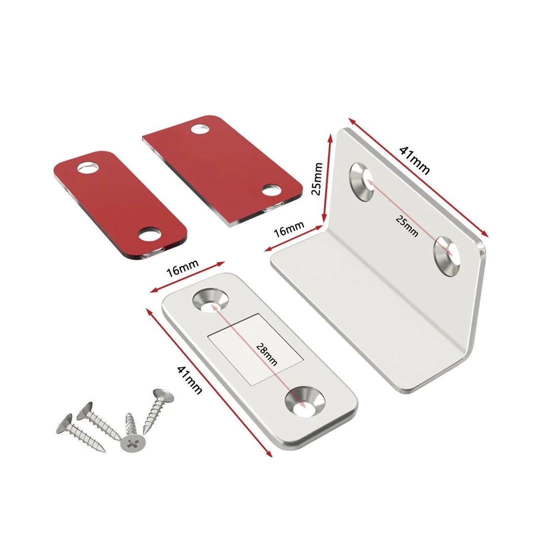 Magnetic L shaped door closer - Goldunited Sdn Bhd
