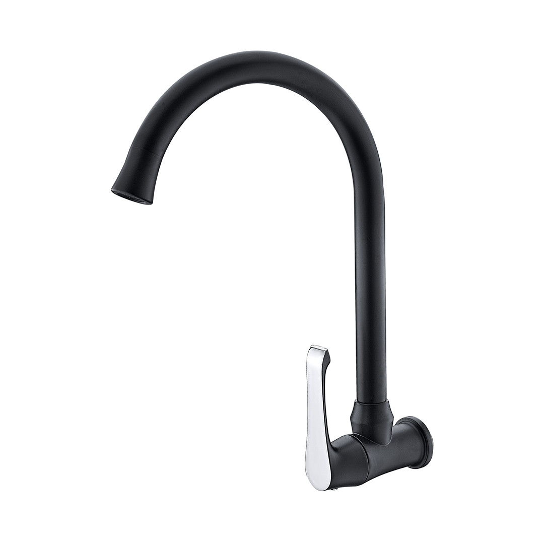 Ph201604Ah Chrome & Black Kitchen Tap Goldunited Sdn Bhd