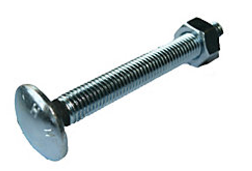 STAINLESS STEEL BOLT & NUT FOR BASIN WASTE 1/4" X 60MM
