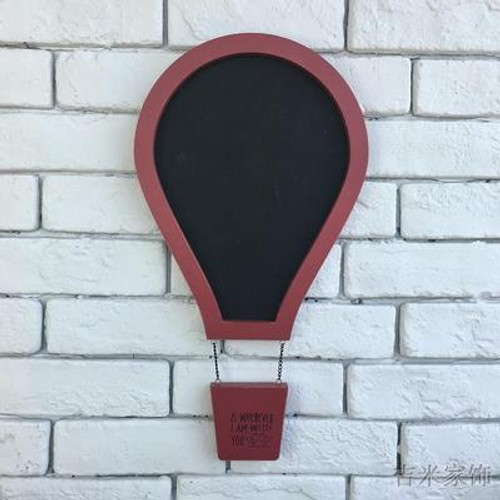 Wall Decorative Hot Air Baloon Chalkboard