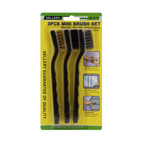 Sellery 30-270 3 pcs miniature brush set