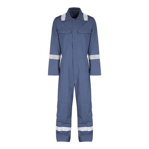 Reflective coverall size: L (D.Blue)