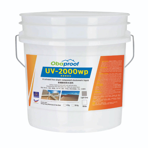 Obaproof UV-2000WP Solvent Free Single Component Elastomeric Liquid Grey 18kg