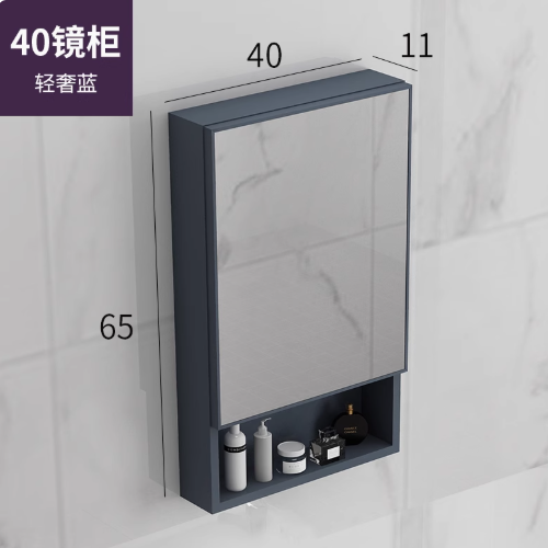 Mirror Cabinet With Shelf 40cm
