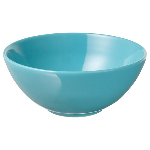 IKEA FÄRGRIK Bowl, turquoise, 16 cm