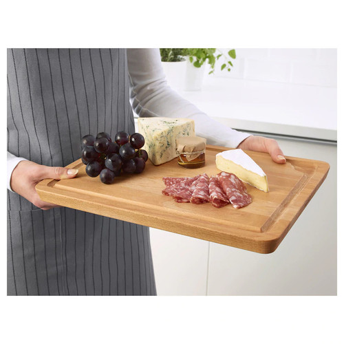 IKEA PROPPMÄTT Chopping board, rubberwood, 38x27 cm