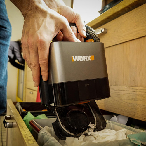 WORX WX030 20V CUBEVAC Cordless Compact Vacuum Cleaner