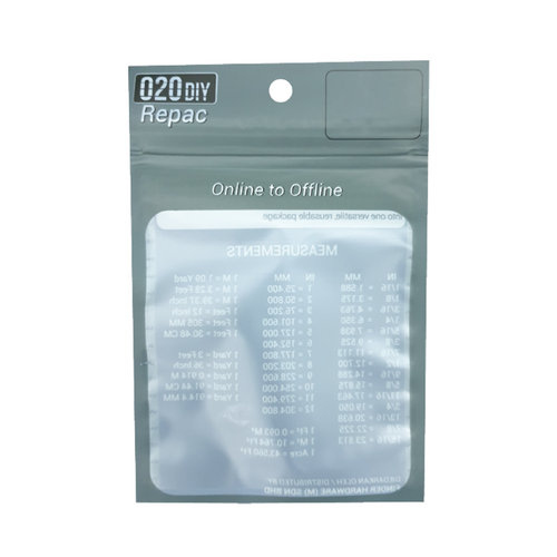 O2o repac reuseable packing 8cm x 14cm (200pcs/pack)