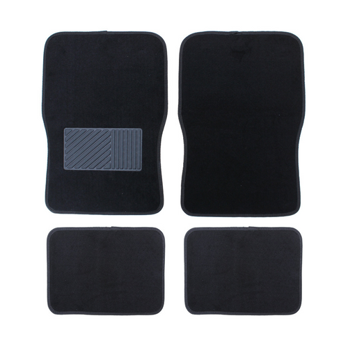 Auto floor mats black (4pcs)