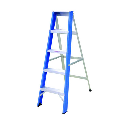 EVERLAS 7 step YSS07 single sided aluminium ladder