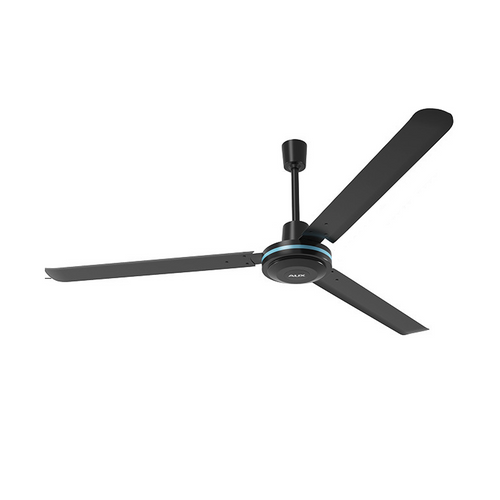 AUX Black ceiling fan 56"/ 1400mm