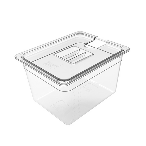 Sous vide container with lid 11l