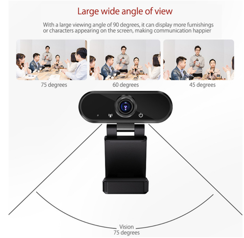 Webcam HD 1080p with microphone