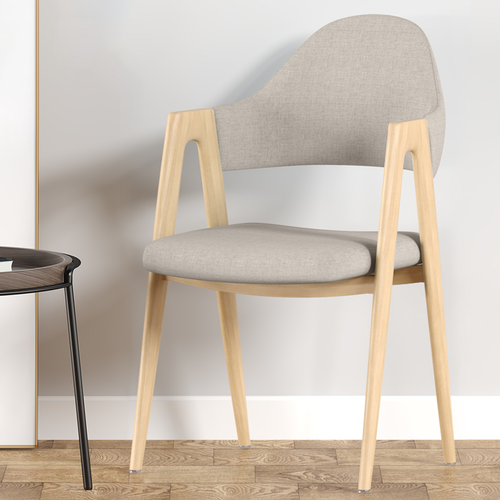 Fabric wood leisure chair 45cm