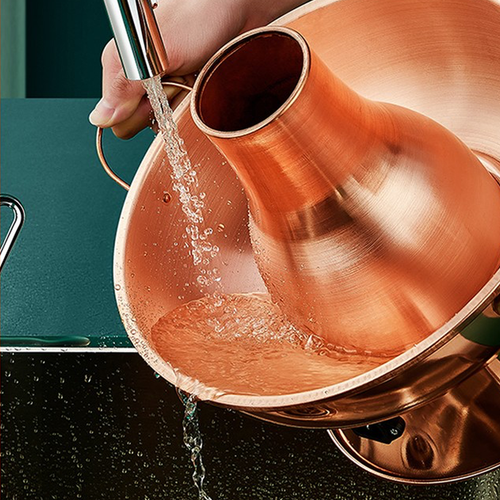 Copper hot pot 32cm (6 pax)
