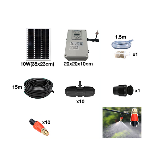 Solar Powered Watering System 10M2