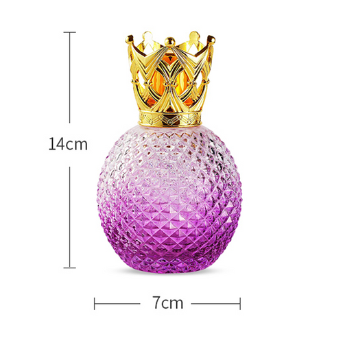 Crystal Glass Essential Oil Diffuser Perfume Bottle Kit 250ML