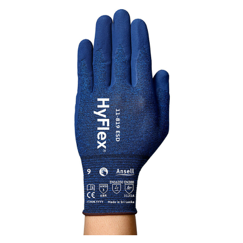 11-819-10 HYFLEX ULTIMATE ESD/TOUCHSCREEN GLOVE SIZE 'XL'