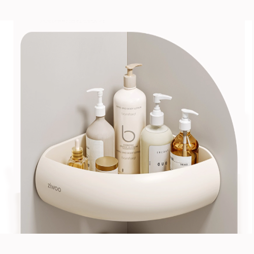 CREAM WHITE-CORNER SHELF