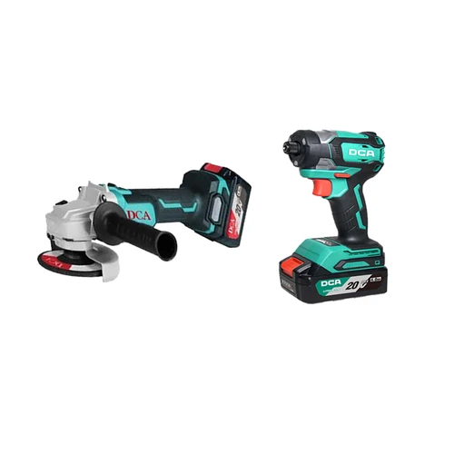 DCA ADKIT27 (CORDLESS GRINDER ADSM03-100 & CORDLESS IMPACT DRIVER ADPL208)