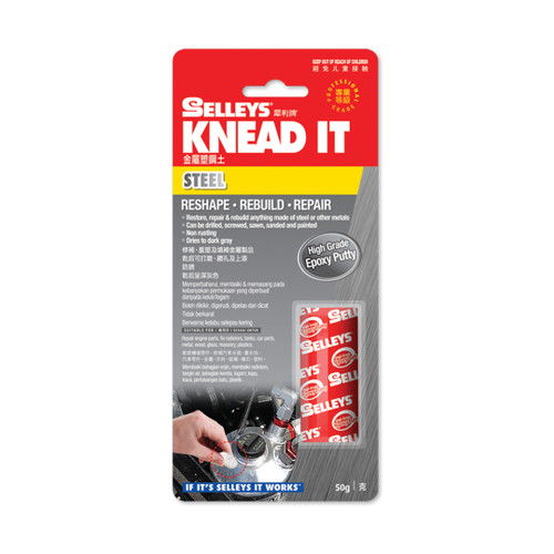 Selleys Knead It Steel 50G