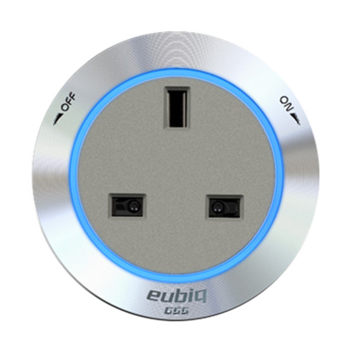 Eubiq Bs3 Premium Socket Adaptor 'Titanium'