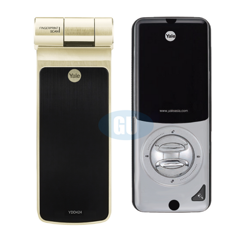 YALE BIOMETIC TUBULAR DEADBOLT DIGITAL DOOR LOCK YDD424