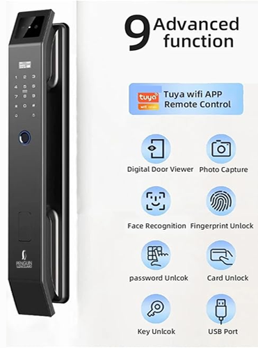 Penguin Safeguard 3D Infrared Face Digital Lock DF14