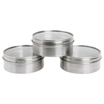 IKEA GRUNDTAL Container, stainless steel, 10 cm Goldunited Sdn Bhd